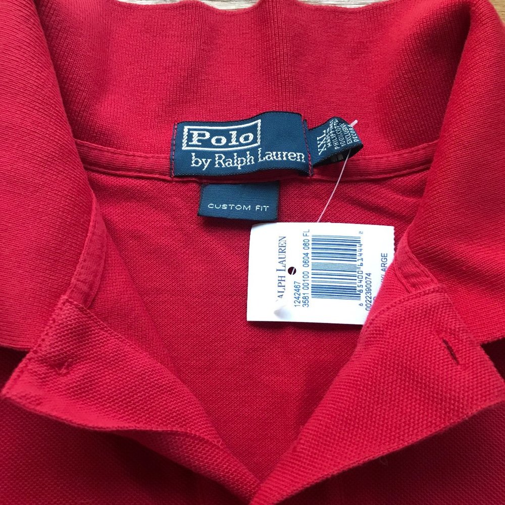 GREAT BARGAIN ! NWT, POLO RALPH LAUREN mesh polo, size XXL